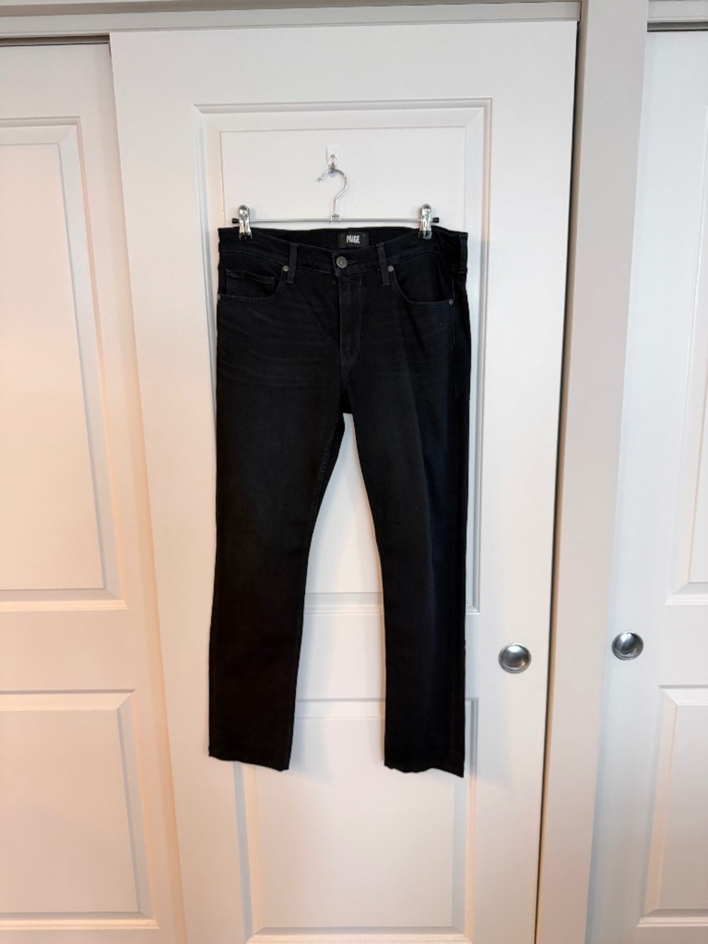 PAIGE Lennox Rushmore Men’s Dark Wash Stretch Jeans 33x32
